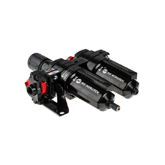 Norgren G 1/2 FRL帶壓力表過濾器 調(diào)壓器和潤滑器 BL64-401